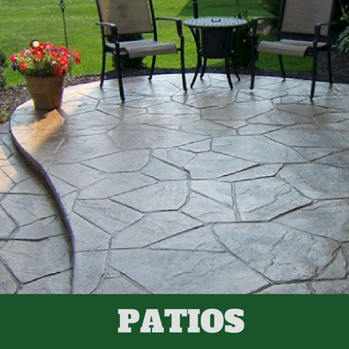 Stamped Patio located in East Lansing.